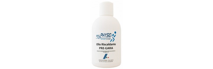 OLIO RISCALDANTE PRE-GARA 200 ml